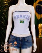 Brasil Vibe Tube Top