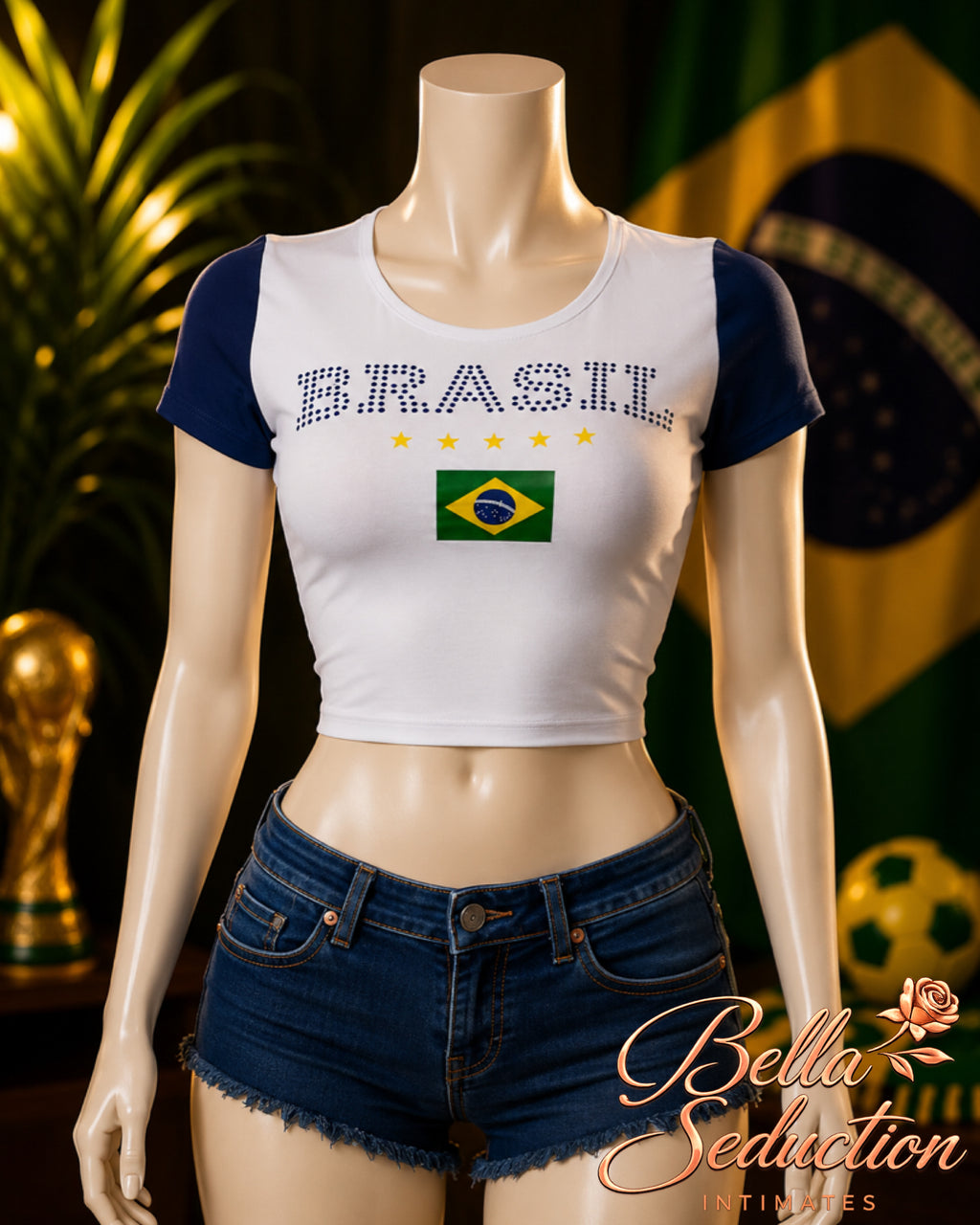Brasil Fever Open Back Top