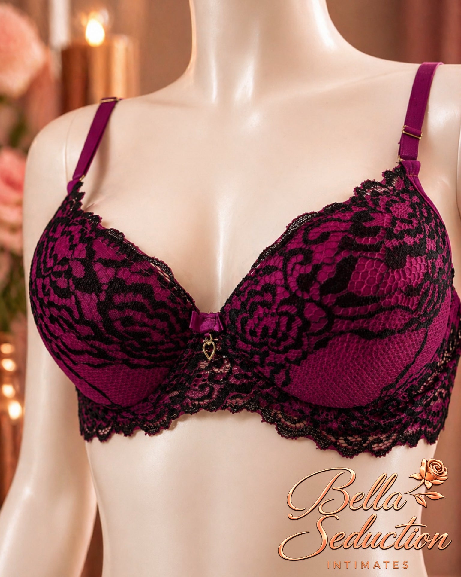 Heart Tease Lace Set – “Faz o Pix” Edition