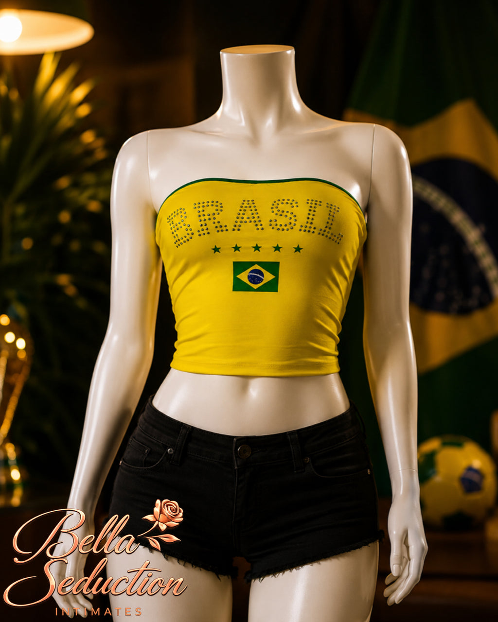 Brasil Vibe Tube Top