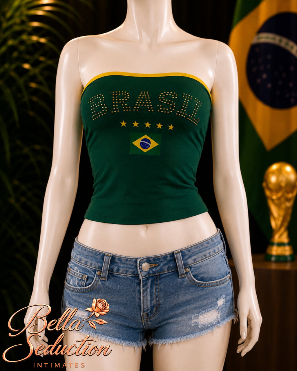 Brasil Vibe Tube Top