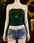 Brasil Vibe Tube Top