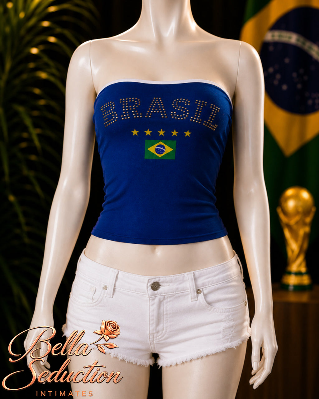 Brasil Vibe Tube Top