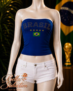 Brasil Vibe Tube Top
